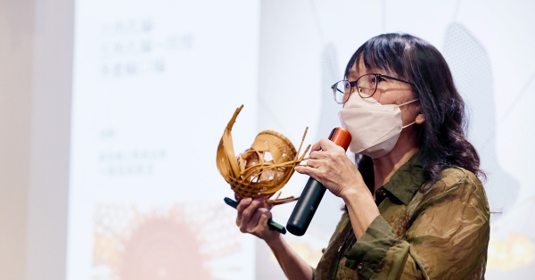 臺灣竹構X竹藝講座 —臺灣竹構學苑2024系列講座(四)竹編美學的演繹 【從基本編到竹編雕塑與竹構造】課程紀實